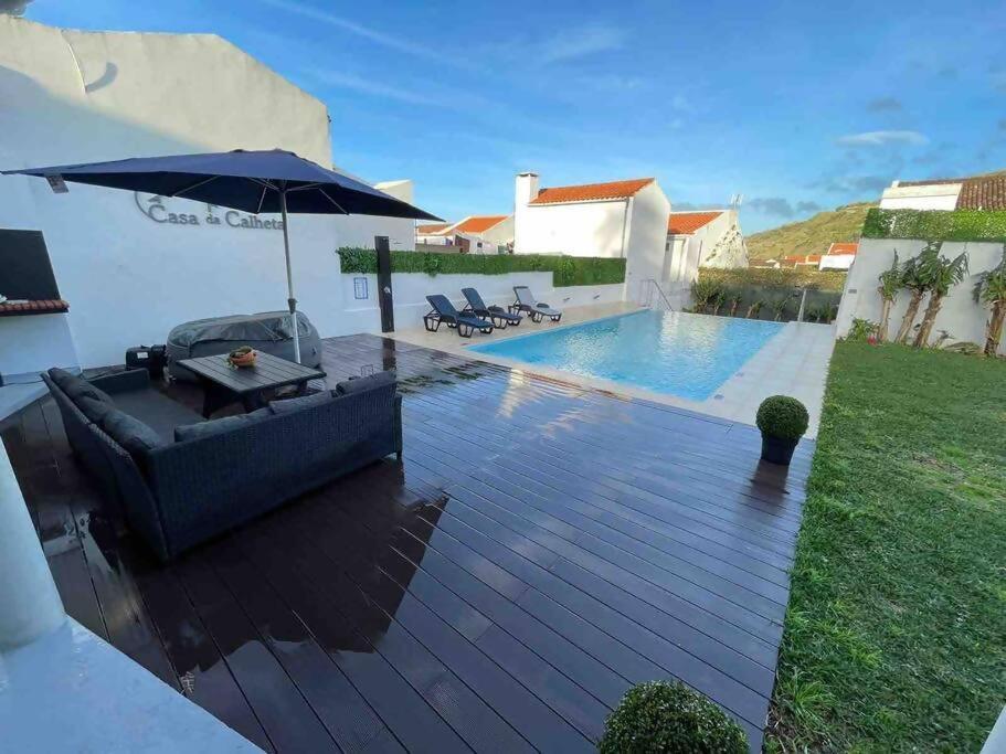 Вилла Casa Da Calheta Maia  Экстерьер фото