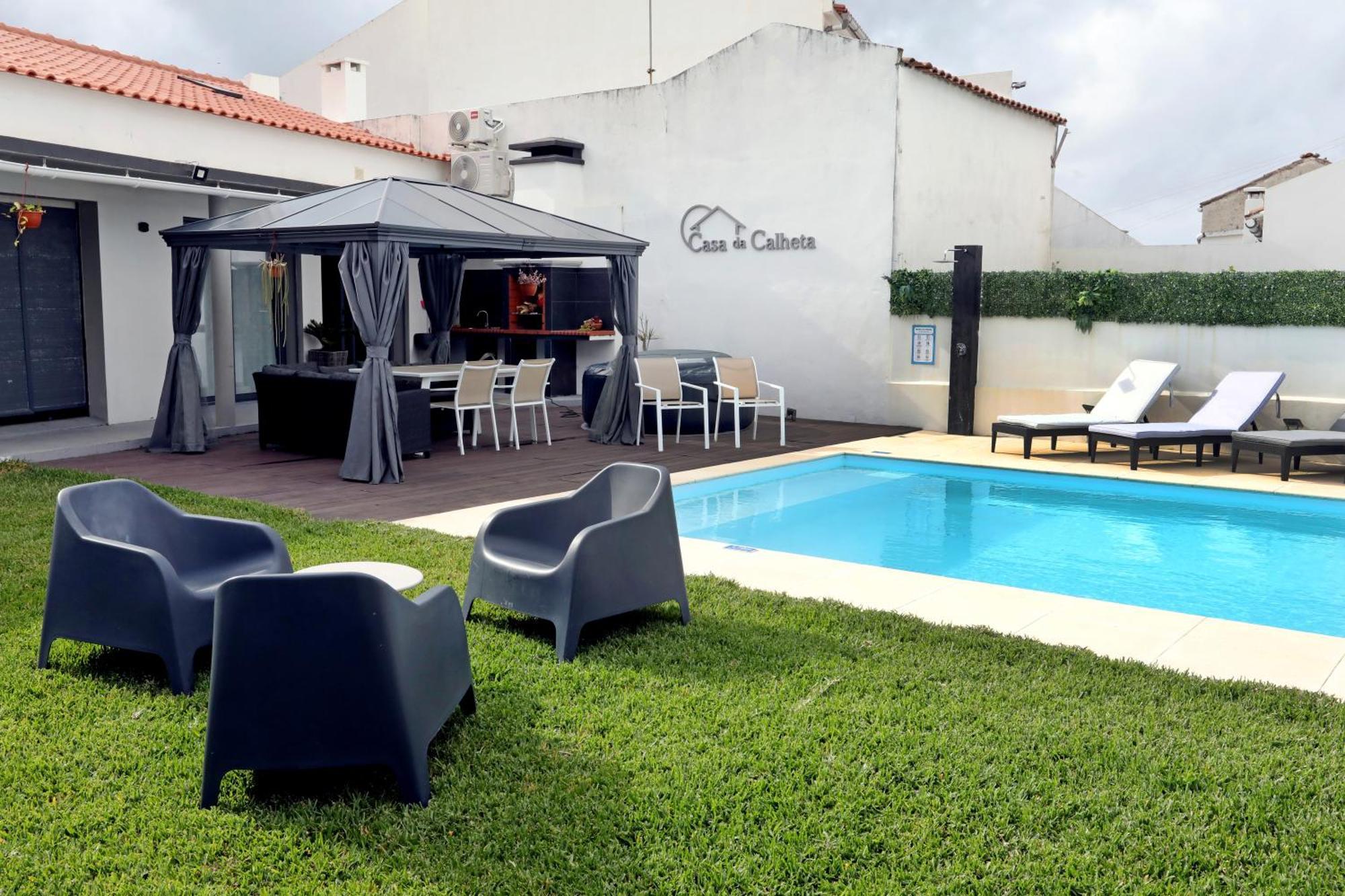 Вилла Casa Da Calheta Maia  Экстерьер фото